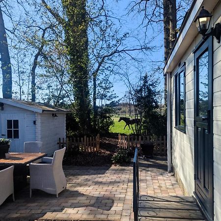 Hotel Chique Chalet Met Zicht Over De Weilanden Op De Veluwe Epe Esterno foto